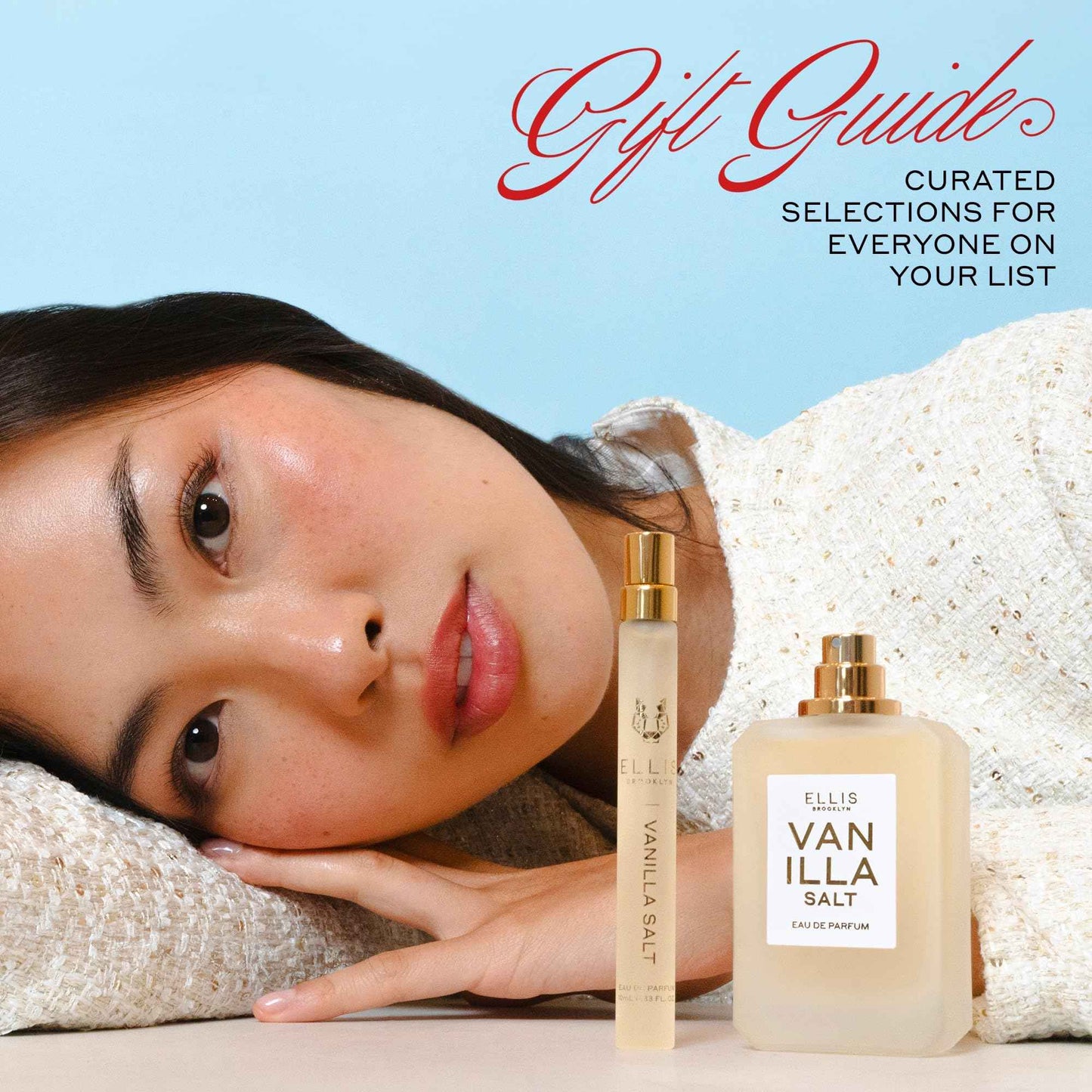 Ellis Brooklyn PEACHES Hair And Body Fragrance Mist - Fruity Floral Perfume Mist For Women with Sweet Peach, Rosebud, & Sandalwood, Vegan Perfume, Made In The USA, 50ml 1.7 Fl Oz