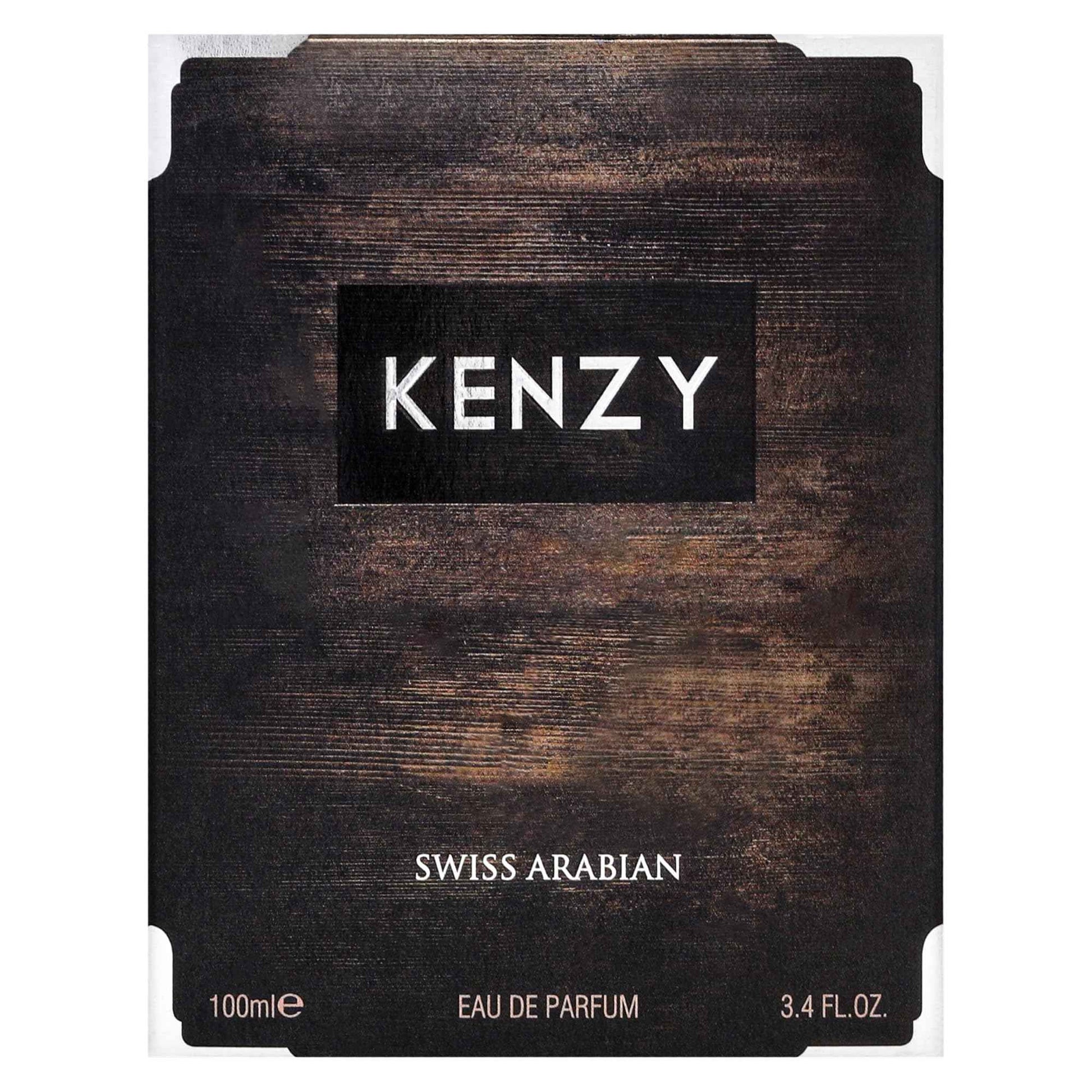 Swiss Arabian Kenzy - Luxury Products From Dubai - Long Lasting, Addictive Personal EDP Spray Fragrance - Seductive Signature Aroma - 3.4 Oz
