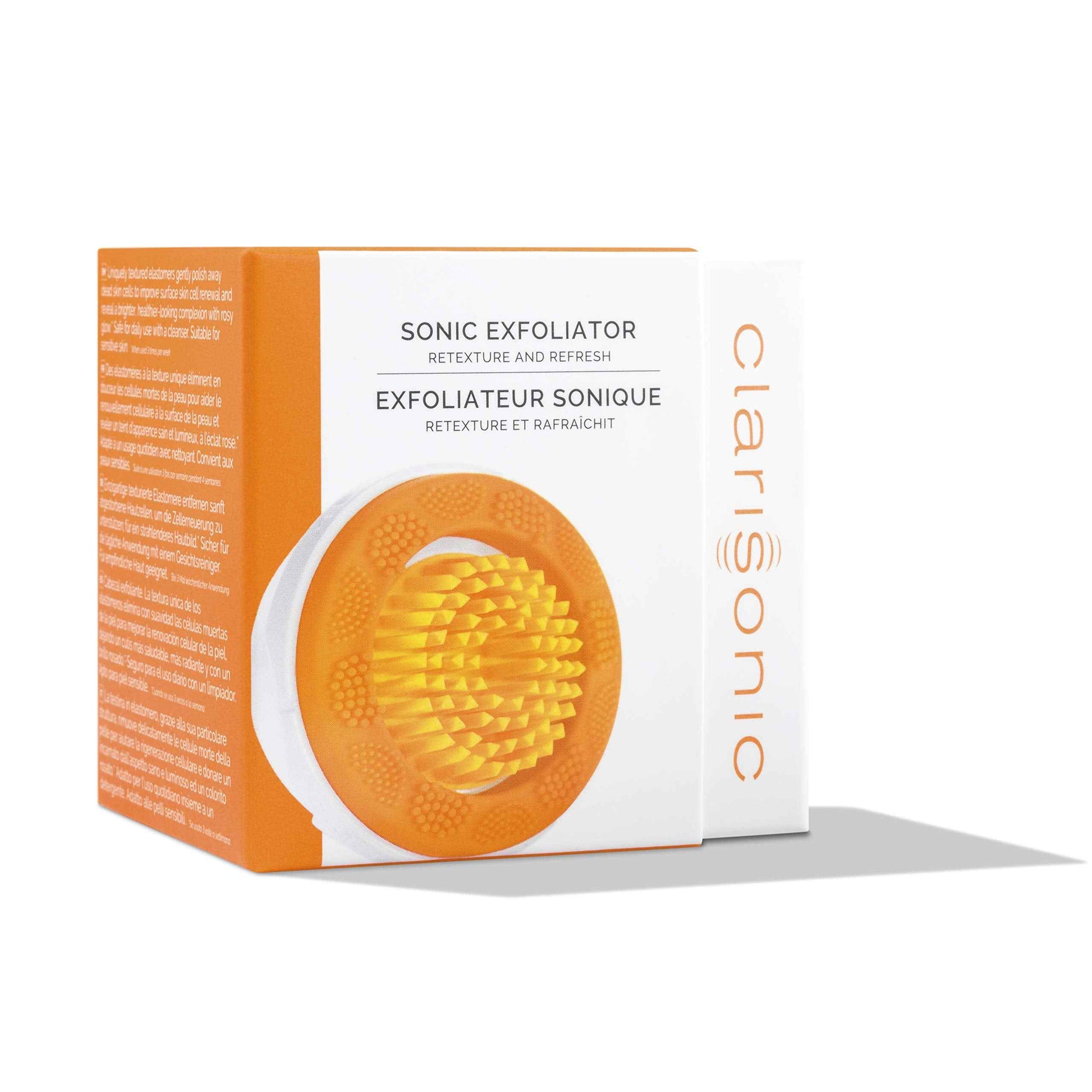 Clarisonic Sonic Face Exfoliator Cleansing Brush Head | Gentle Exfoliating Brush to Brighten Skin | Suitable for Sensitive Skin