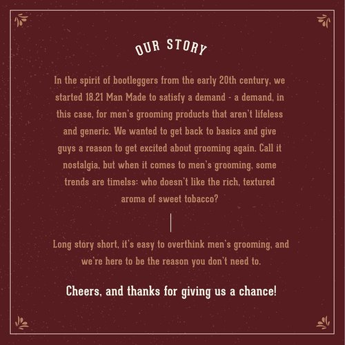 18.21 Man Made Octane 500 Sweet Tobacco Hand & Body Lotion, 16 fl. oz.