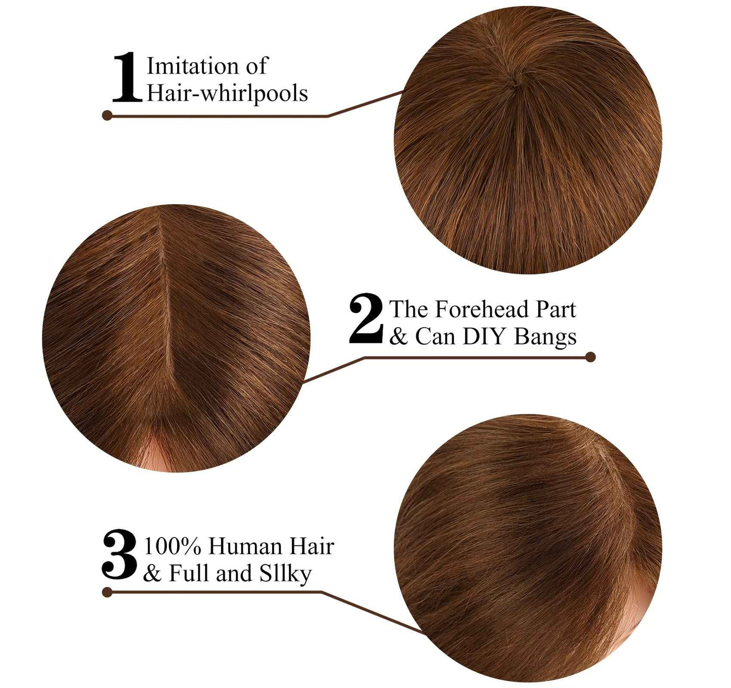 Mannequin Head with 100% Real Human Hair, Beauty Star Manikin Doll Head for Hair Styling, Cosmetology Hairdressing Training Practice Head with Clamp Stand and Braiding Accessories Kit (18" Dark Brown)