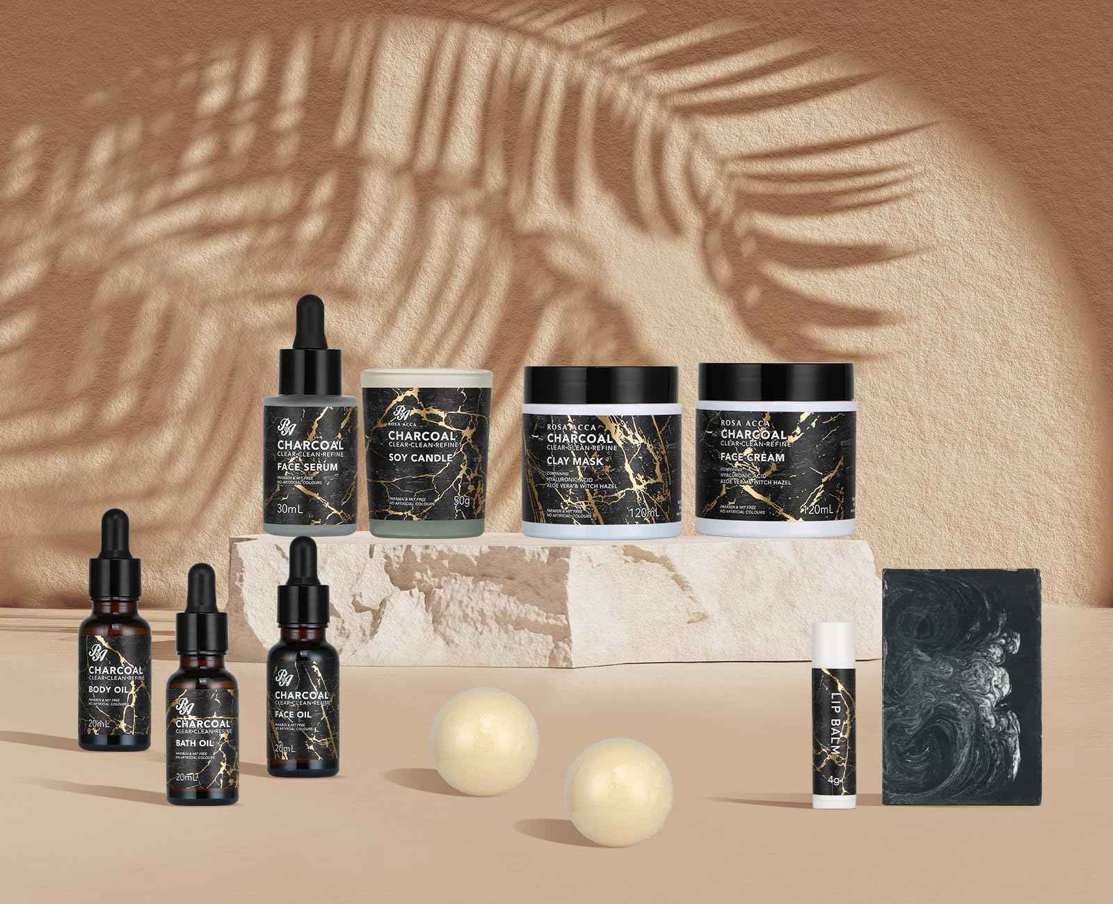 Skin Care Set, 28pcs Body & Facial Kit Gifts for Women & Men includes Face Cream, Bath Oil, Scented Candle, Hyaluronic Acid Face Serum, Facial Skin Care Set, Bath & Body Set, Birthday, Christmas