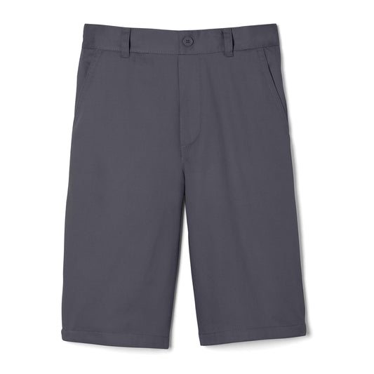 French Toast Boys' Big Pull-On Short, gray, 2T