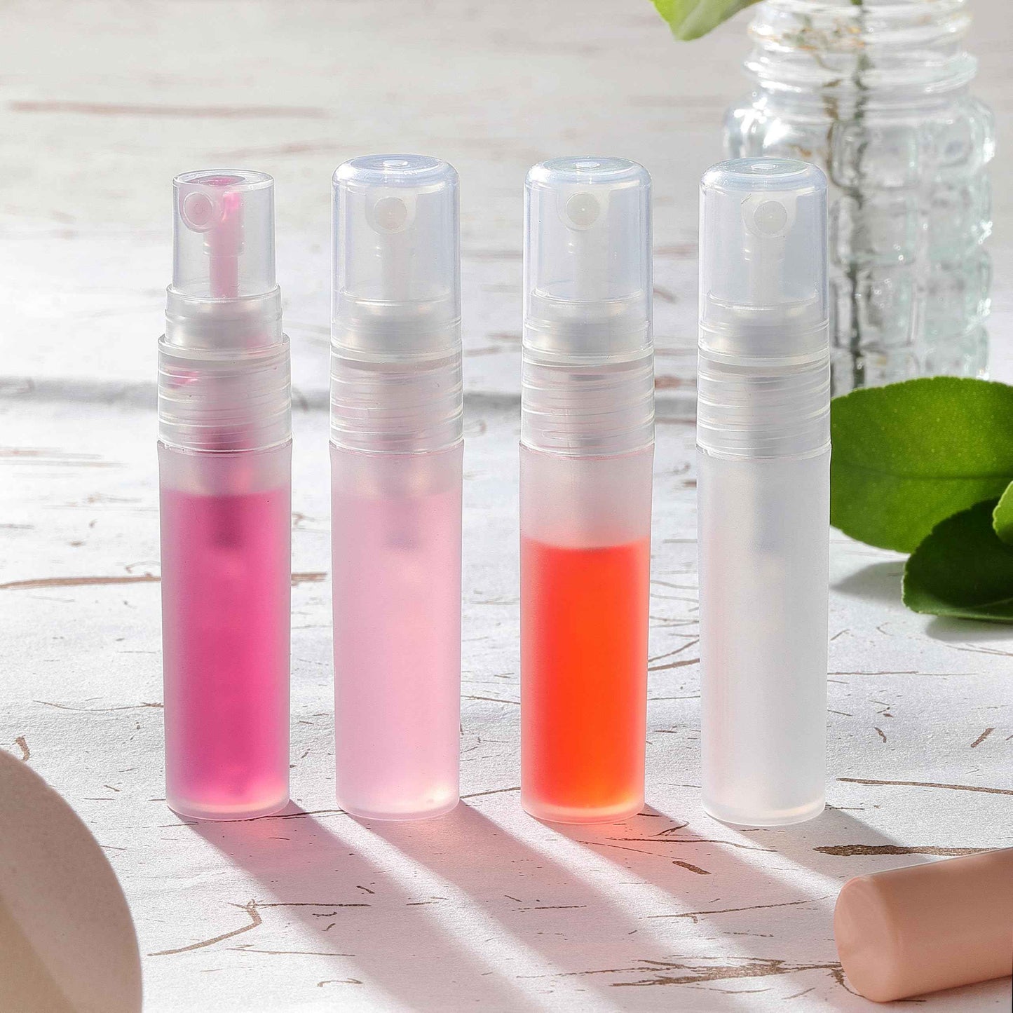 KCKHFA 10 Pack 5ml Mini Perfume Sample Bottles, Fine Mist Perfume Spray Bottle for Travel, Portable Atomizer Sprayer