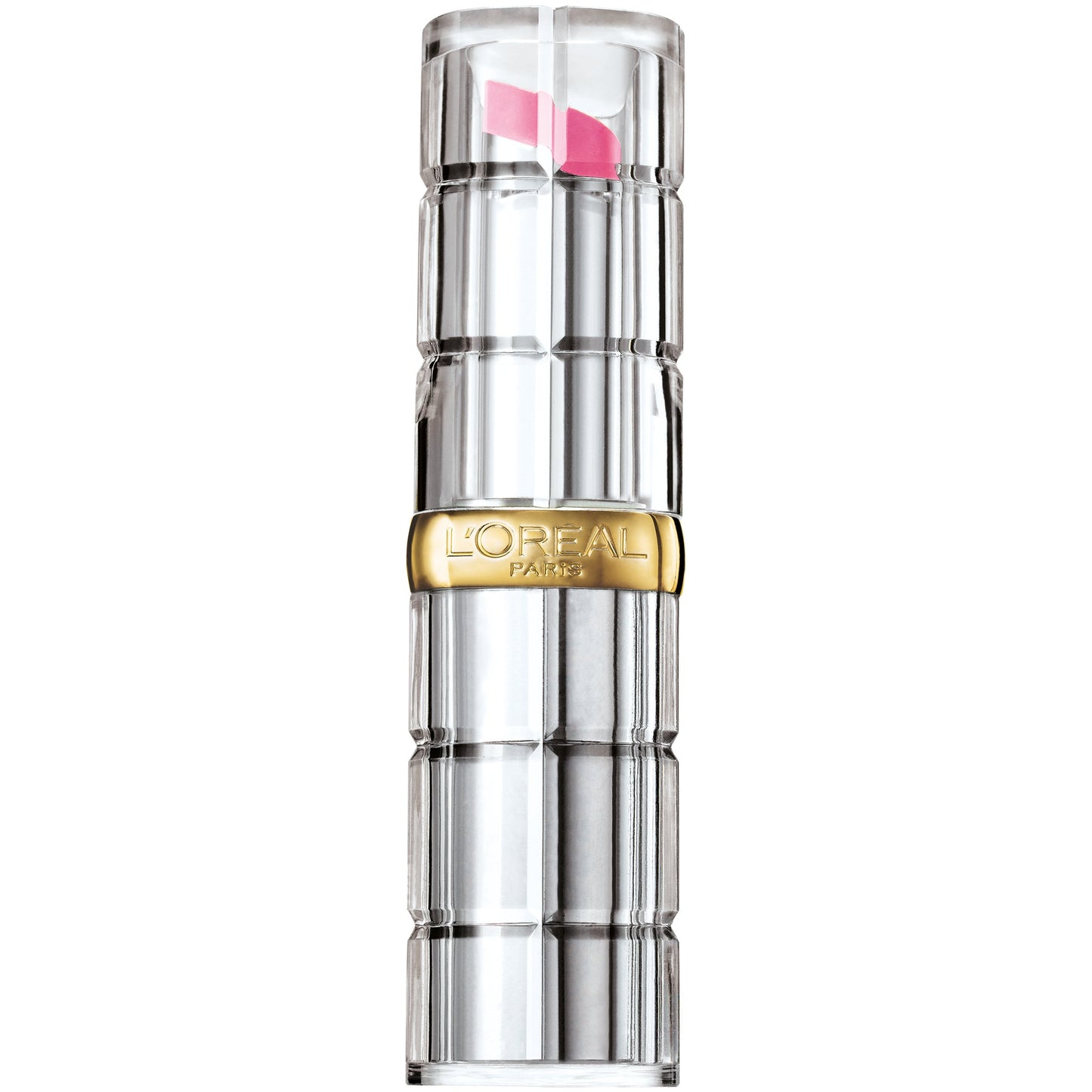 L'Oreal Paris Makeup Colour Riche Shine Lipstick, Glazed Pink, 0.1 oz.