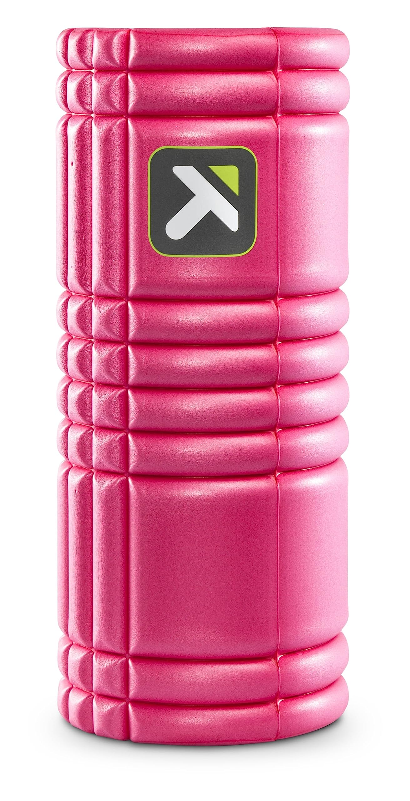 TRIGGERPOINT PERFORMANCE THERAPY GRID Foam Roller for Exercise, Deep Tissue Massage and Muscle Recovery, Original (13-Inch), Pink