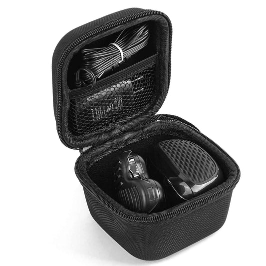 Linkidea Hard EVA Head Hair Shaver Case, Men's Balder Boss with Mesh Pocket for Travel, Travel Storage Bag Compatible with RMton Balder Pro Head Shaver XR7120/XR7000 (Black)