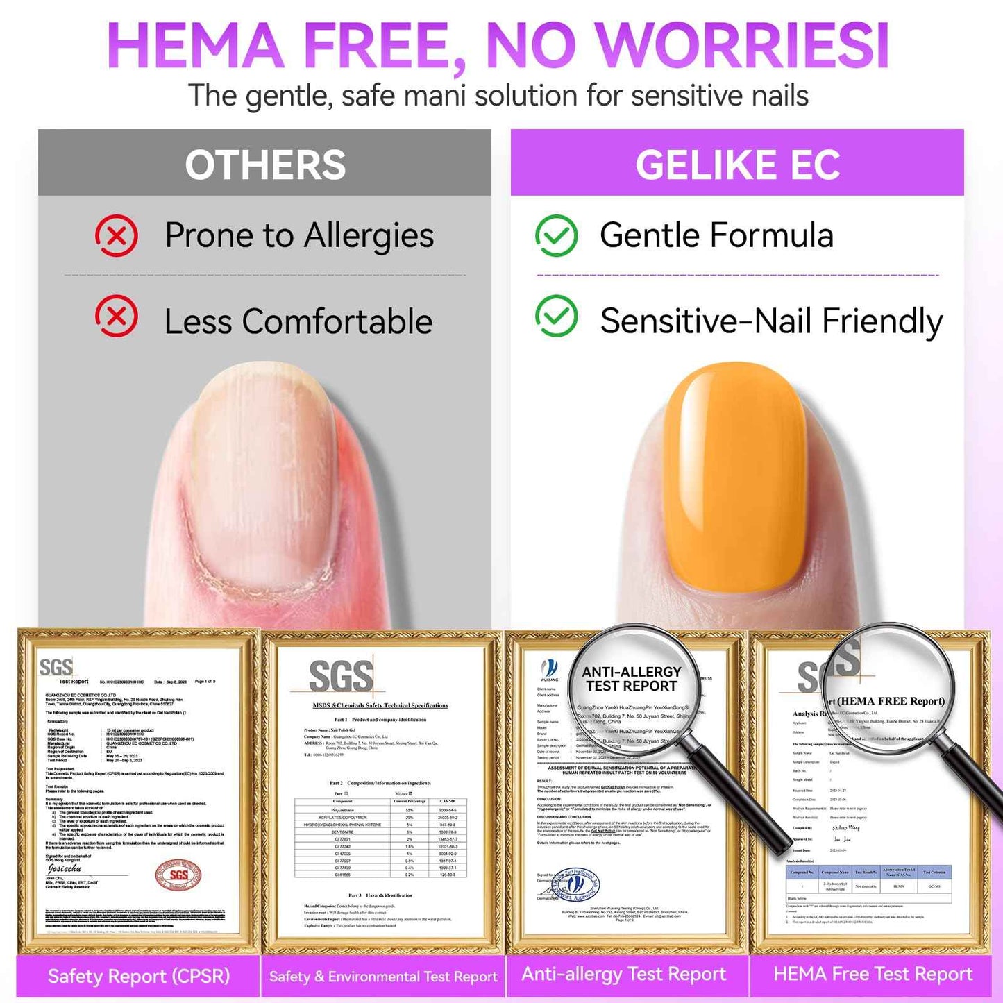 gelike ec Gel Nail Polish Set: HEMA Free Gel Polish Kit With 16ML 12 Fall Colors Big Bottles for Young Women Manicure DIY at Home with Color Chart and Stickers 2026