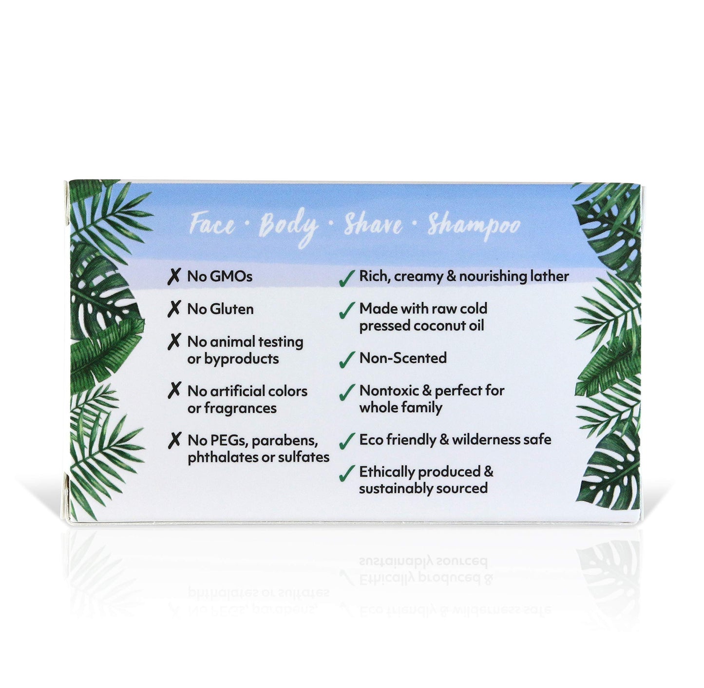 "Coco Fiji Soap Bar for Face and Body Infused With Organic Coconut Oil, Fragrance Free, Essential Oil, Natural Soap for Moisturizing & Pore Purifying Skin, 7 oz, Pack Of 3 "