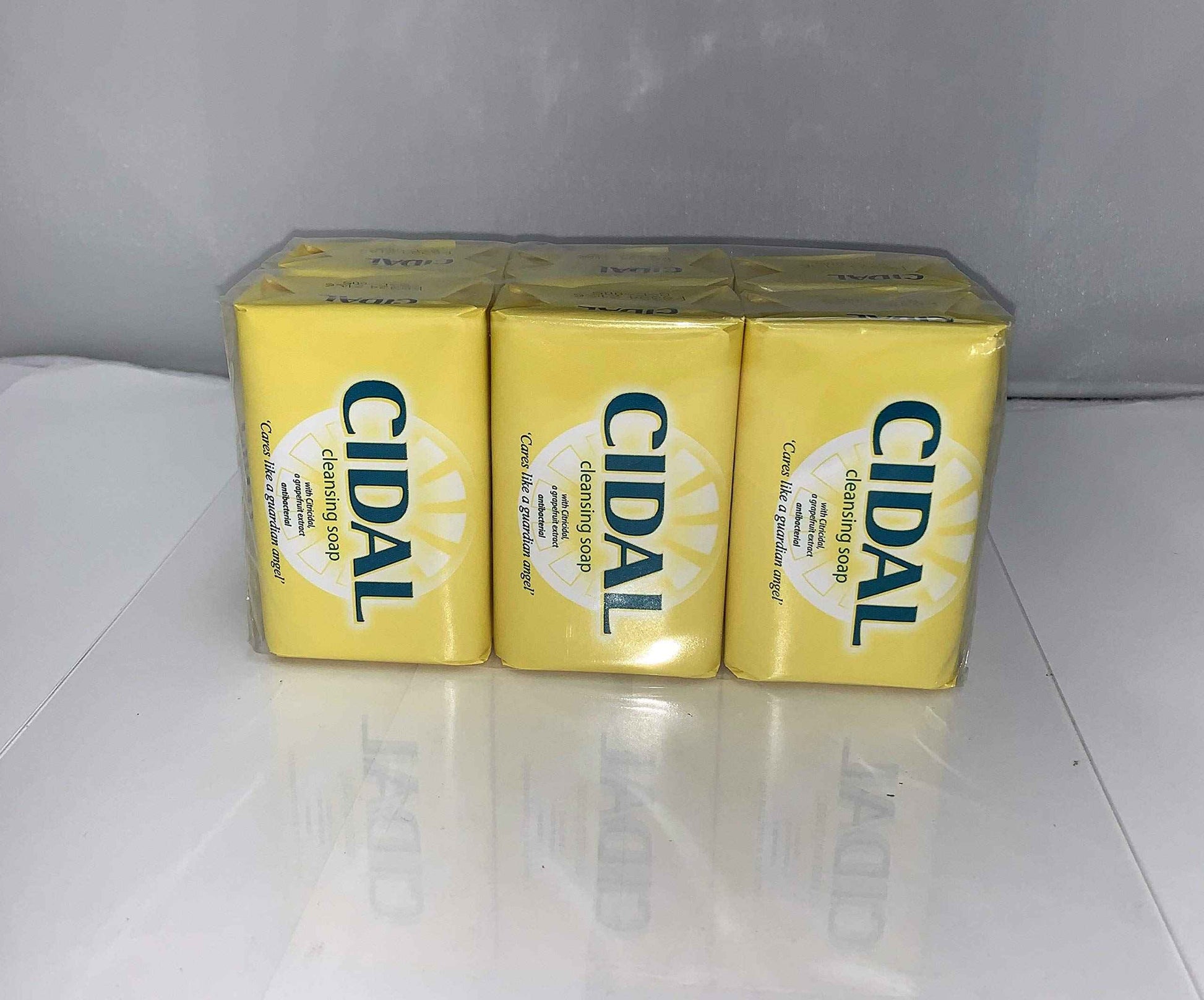 3 x Cidal Natural Antibacterial soap twin pack 125g by Cidal