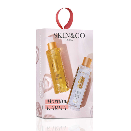 SKIN&CO Morning Karma Cleansing Set, Made in Italy