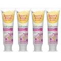 Burt's Bees Kids Toothpaste, Natural Flavor, Fluoride Free, Bubble Bee, 4.7 oz, Pack of 4