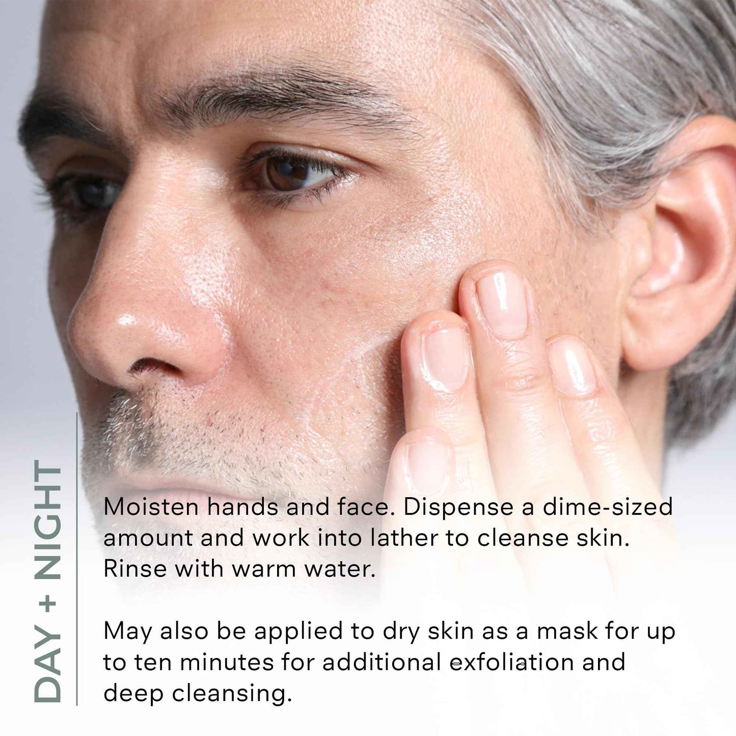 COSMEDIX Purity Clean Exfoliating Facial Cleanser - Moisture-Rich Rejuvenating Face Wash for Fine Lines & Uneven Skin Tone - Skin Care with Essential Oils for Radiant - Looking Skin & Natural Glow