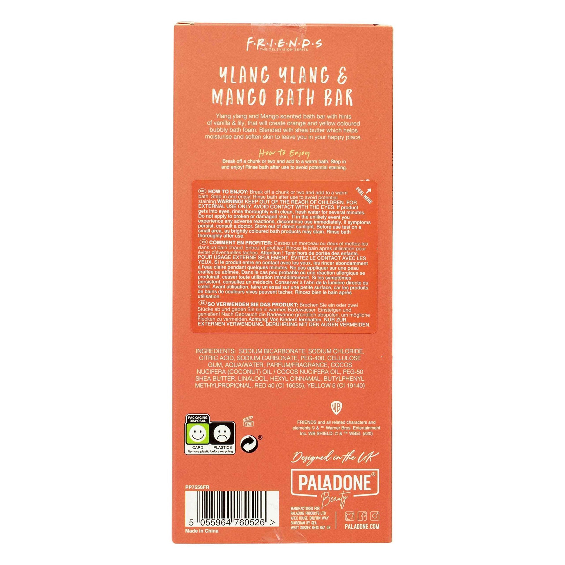 Friends TV Show I'd Rather Be Watching Friends Bath Bar - Ylang Ylang and Mango Scented