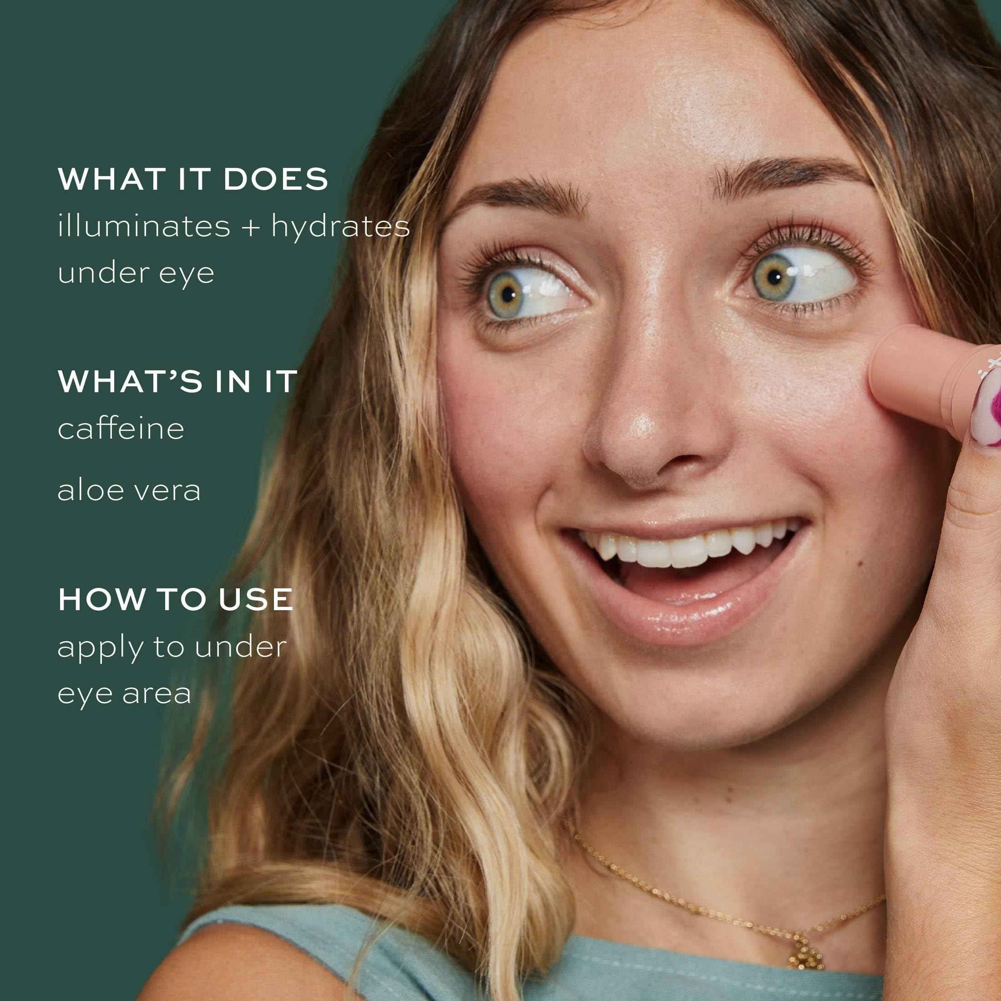 ITK Skincare Eye Cream Set - Caffeine Infused Under Eye Stick + Anti Aging Day + Night Eye Cream with Vitamin C and Ceramides - Brighten + Depuff - Hydrate, Firm + Reduce Puffiness - Skincare Set