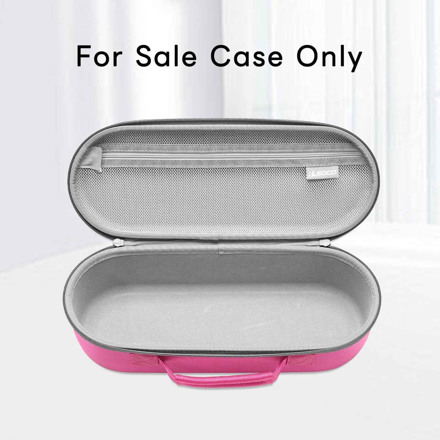 RLSOCO Travel Case for Dyson Supersonic/Supersonic Nural Hair Dryer & Dyson Airwrap, Storage Hair Dryer/Airwrap Only for easy travelling - Pink