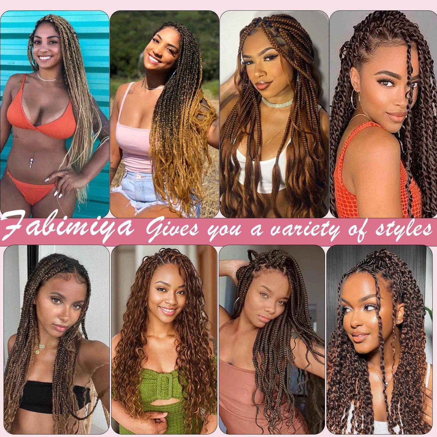 Habiliana 30 Auburn Brown Deep Wave Bulk Human Braiding Hair 2 Bundles Total 100g 18 Inch Human Hair Bundles Braiding Brazilian Virgin Curly Human Hair Extensions for Boho Braids
