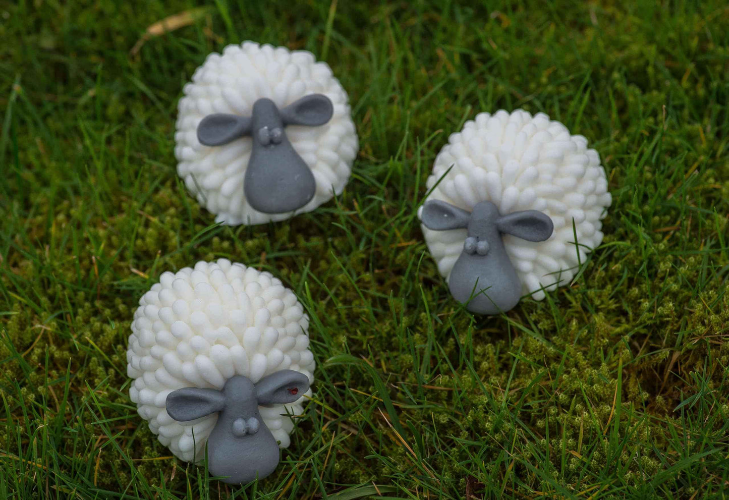 Pure Oskar Curragh Sheep Handmade Irish Soap Natural Moisturizing Ingredients Cute Quirky Fun Irish Gift, Made in Ireland, Gift-boxed