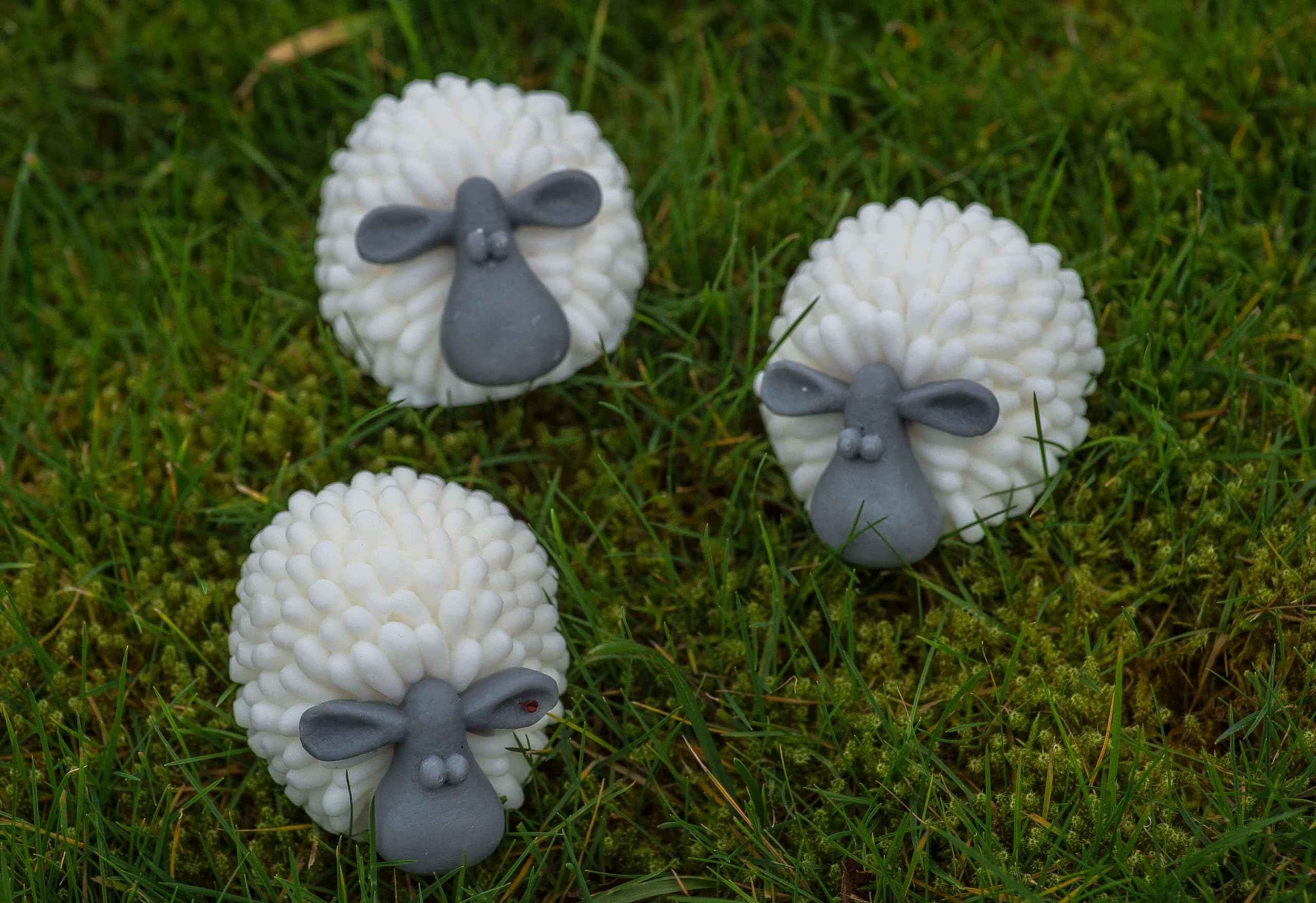 Pure Oskar Curragh Sheep Handmade Irish Soap Natural Moisturizing Ingredients Cute Quirky Fun Irish Gift, Made in Ireland, Gift-boxed