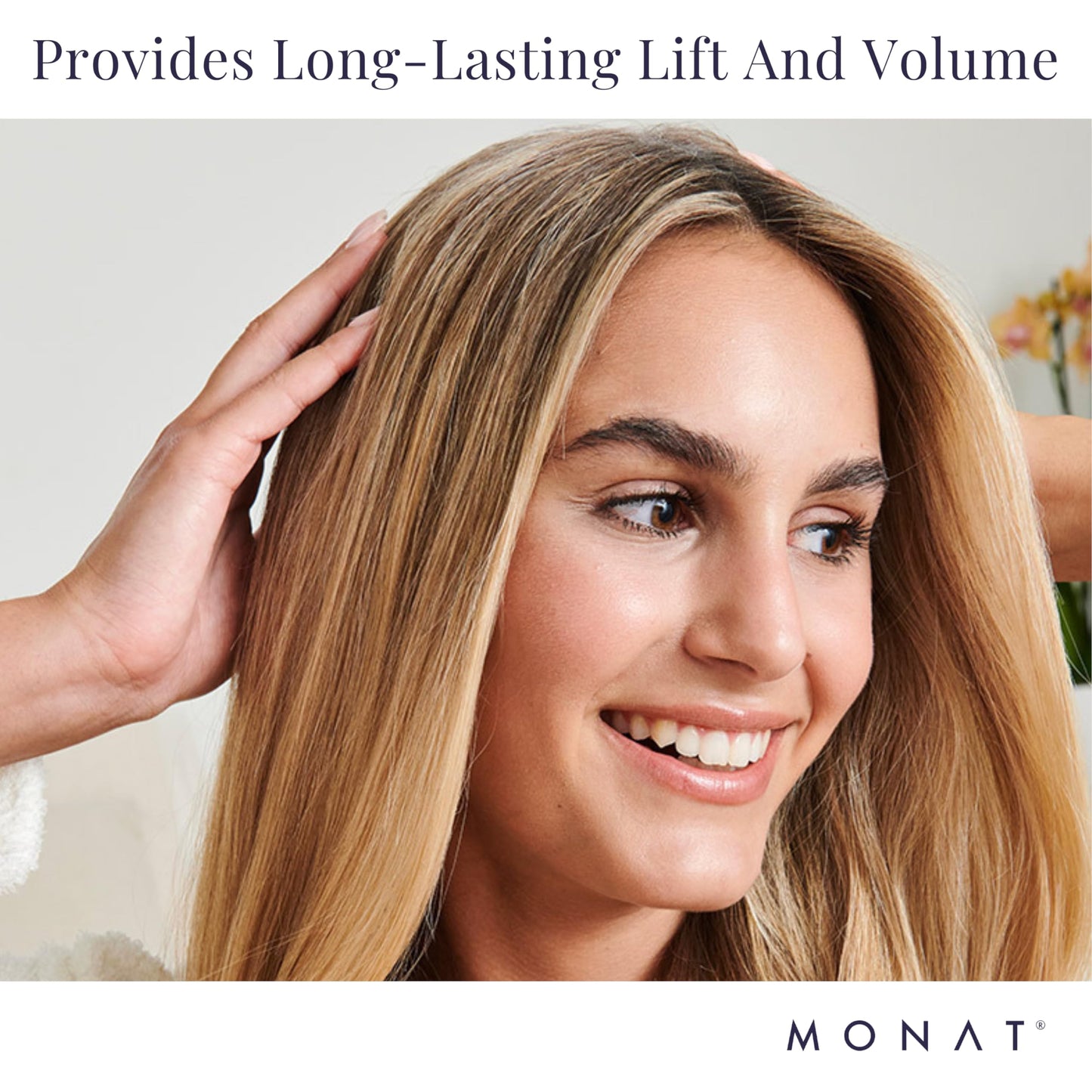 MONAT Studio One Volume and Lift Spray – Root Boosting Hair Product – Volumizing &Plumping Hair Spray – Hair Volume & Hold Spray – Styling Spray for Professional Salon Style Hair – Easy Spray Bottle