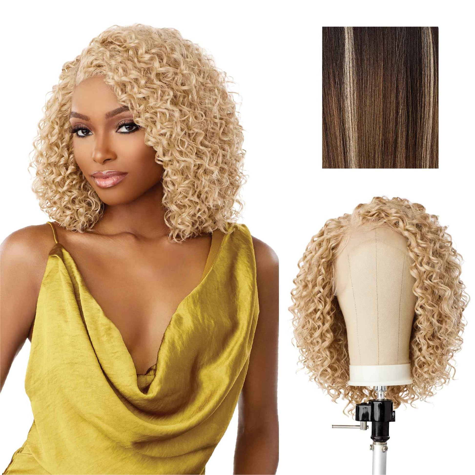 Sensationnel Butta Lace Wigs - Unit 47 Extra Wide 5 Inch Deep Parting Synthetic Preplucked Hairline Glueless Lacefront (BALAYAGEMOCHA)