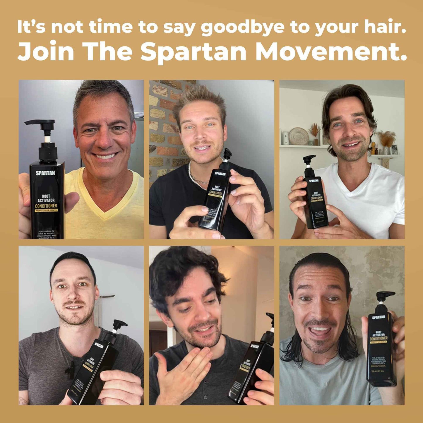 SPARTAN™ Root Activator Conditioner For Men - Hair Growth Conditioner, Thickening Hair Moisturizer for Hair Loss and Thinning Hair