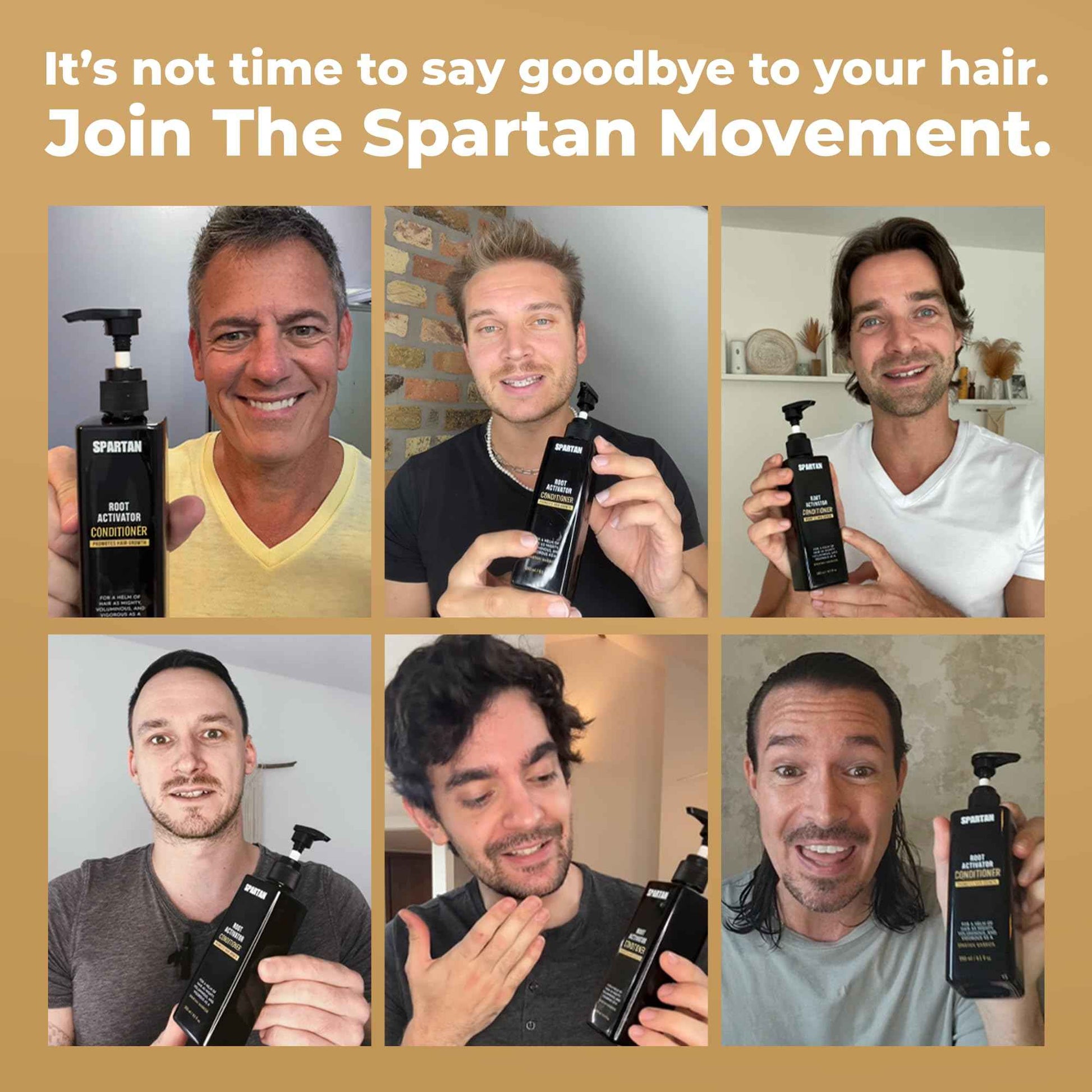 SPARTAN™ Root Activator Conditioner For Men - Hair Growth Conditioner, Thickening Hair Moisturizer for Hair Loss and Thinning Hair