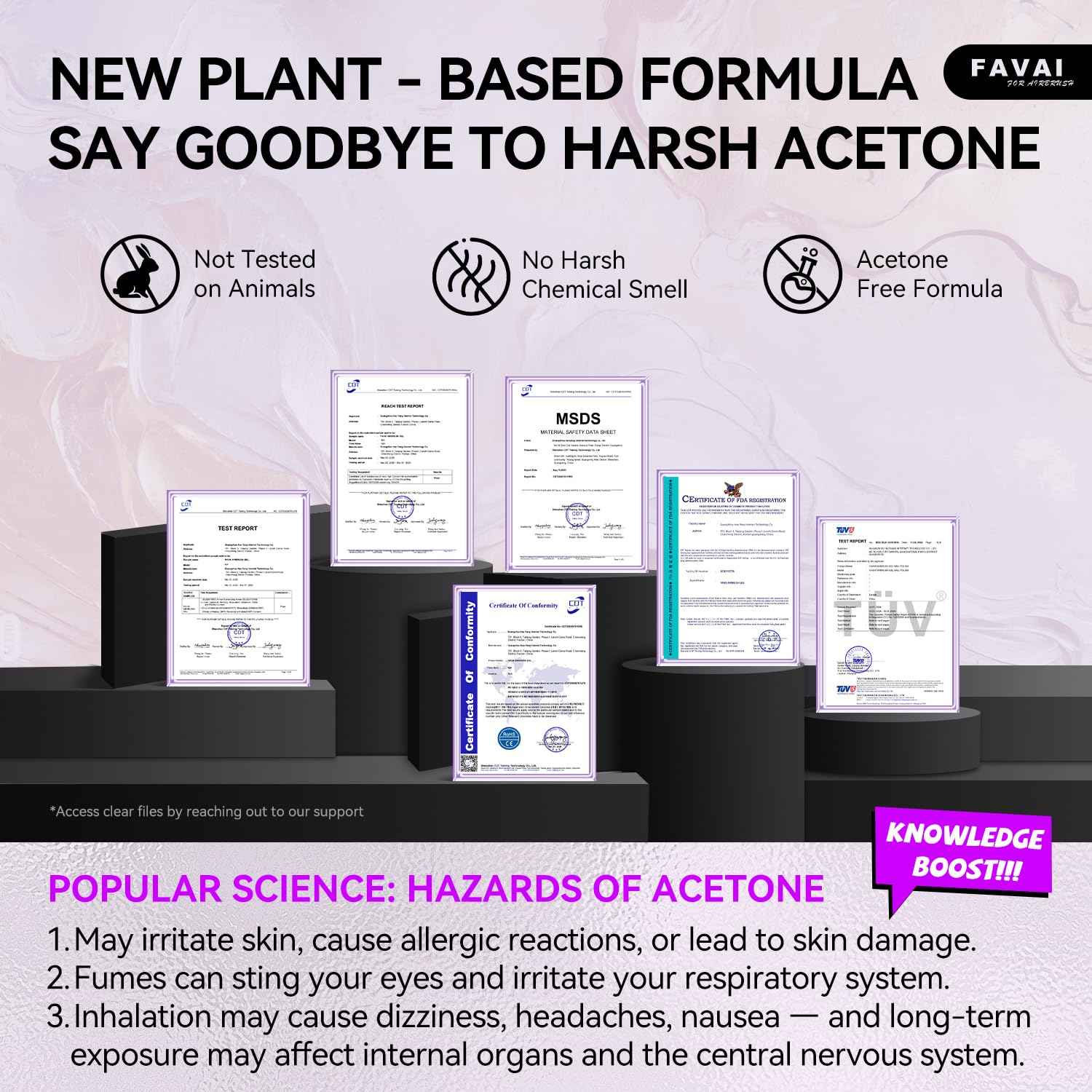 FAVAI Professional Airbrush Gel Nail Set - HOT 12 Collection | Original Airbrush Nail Formula | Fast-Dry, Smooth Gradient, Salon-Quality Finish Gel Nail Polish, Nail Design Decoration at Home,12 PCS