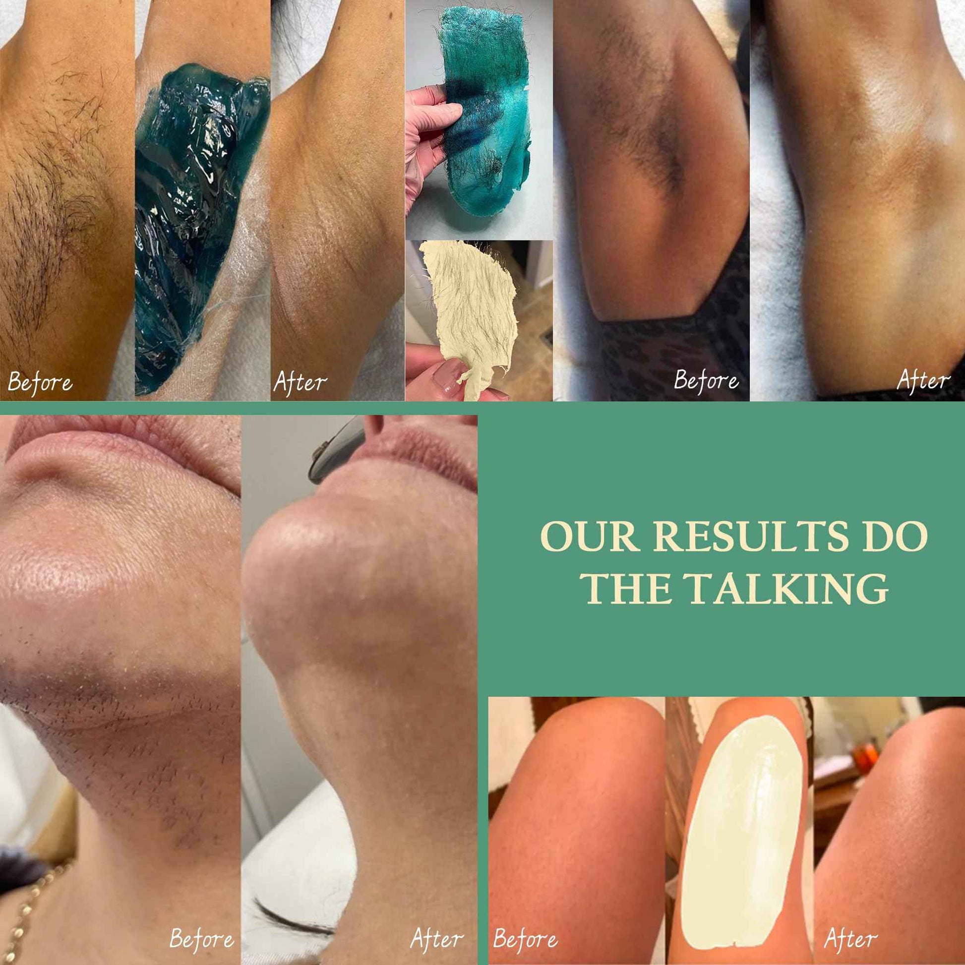 Maxpearl Hard Wax Beads Pack of 9 - Brazilian, Bikini Waxing, Face, Eyebrows, Underarms, Arms, Chest, Back, Legs, Jasmine, Coconut & Lavender Formula, 31.5oz