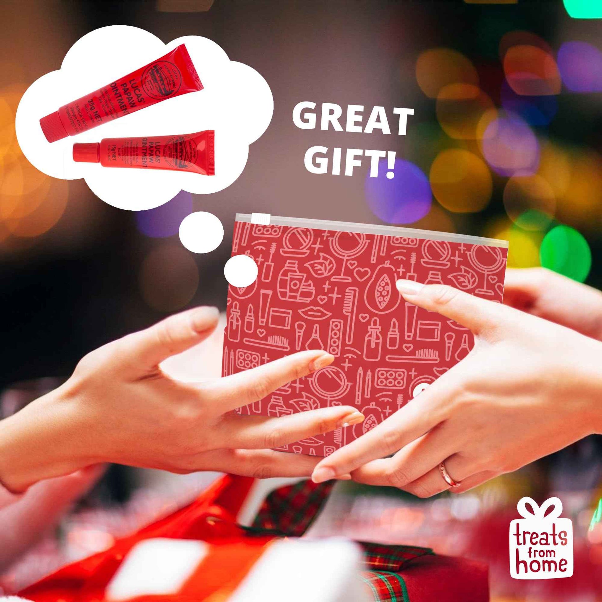 Lucas Pawpaw Lip Ointment, Cream,Ointment for Lips & Dry Skin - Unique All Skin Types, All Gender- Any Season Gift Pack with 15g & 25g tubes of Pawpaw Balm