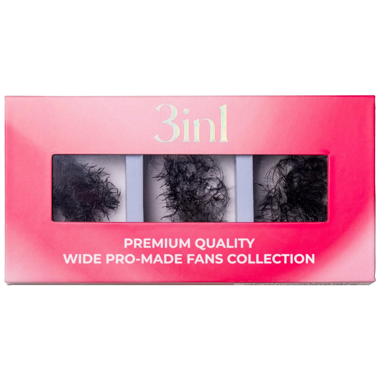 LLBA Promade Mix 750 Fans | Handmade Volume Eyelashes | Multi Selections From 5D To 12D | C CC D Curl | Thickness 0.03~0.1 mm | 9-18mm Length | Long Lasting | Easy Application 8D-0.05 D 9-10-11mm