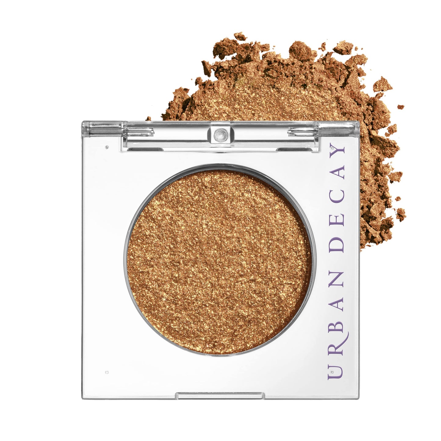 URBAN DECAY 24/7 Longwear Eyeshadow Single (Dumb Luck - Warm Copper Metallic), High-Pigment Eye Shadow Compact, Smooth & Blendable Colors, Crease-free, Vegan - 0.06 oz