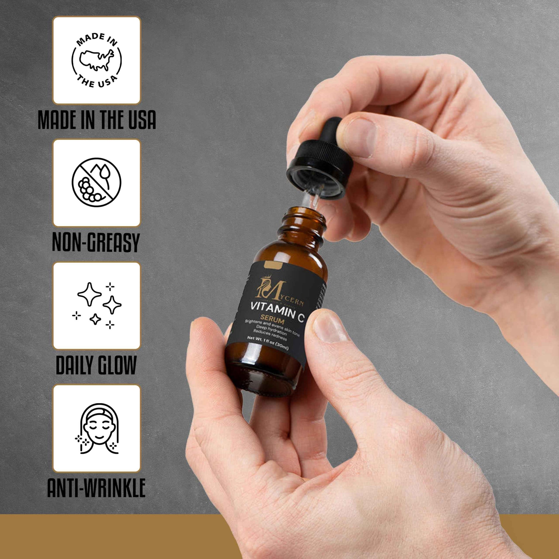 Vitamin C Serum for Face – Brightening & Hydrating Face Serum, Anti-Aging Skin Care with Tranexamic Acid & Botanical Extracts – Suitable for All Skin Types