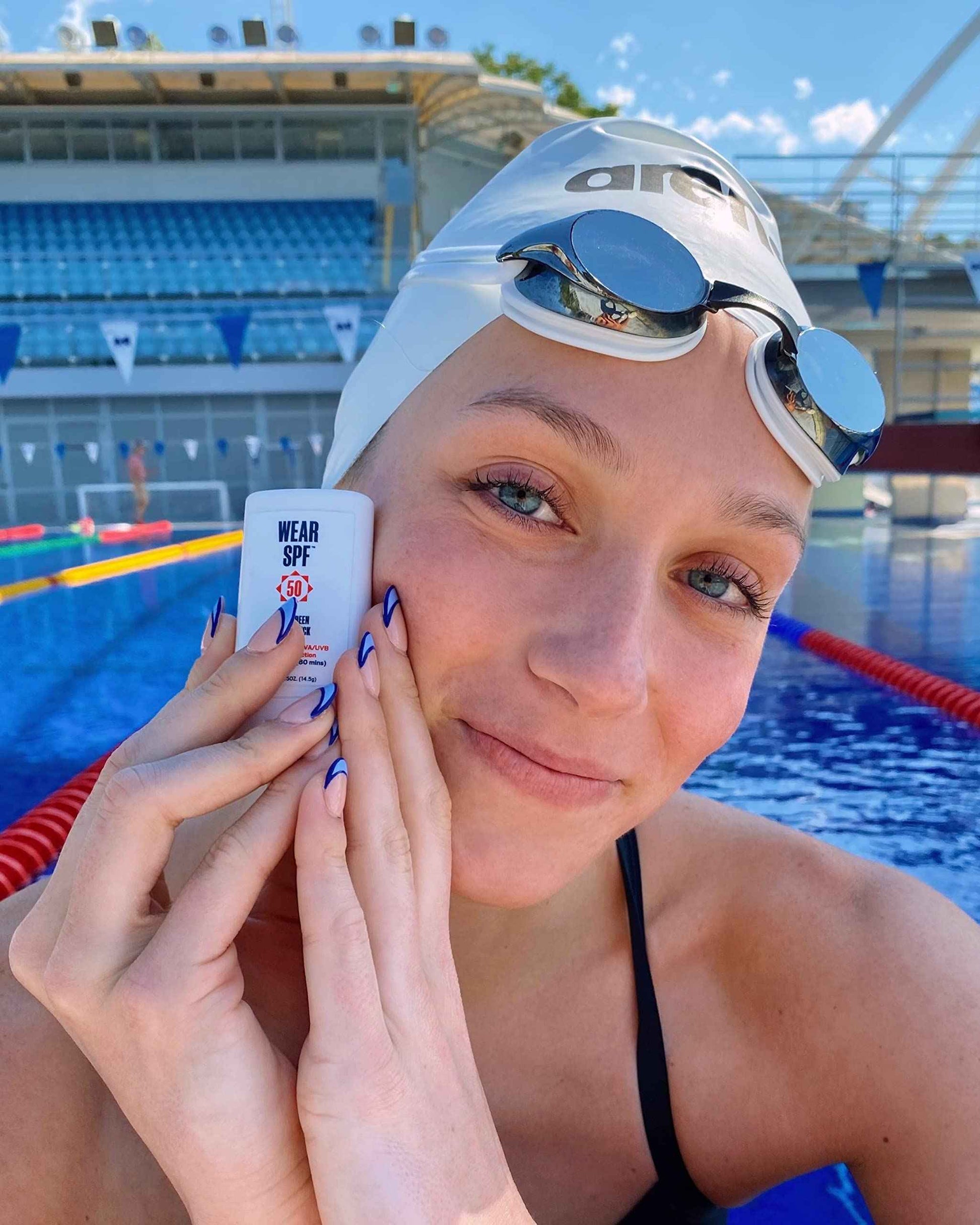 Wear SPF Sunscreen Sport Stick – Sweat & Water-Resistant SPF 50, 3-pack