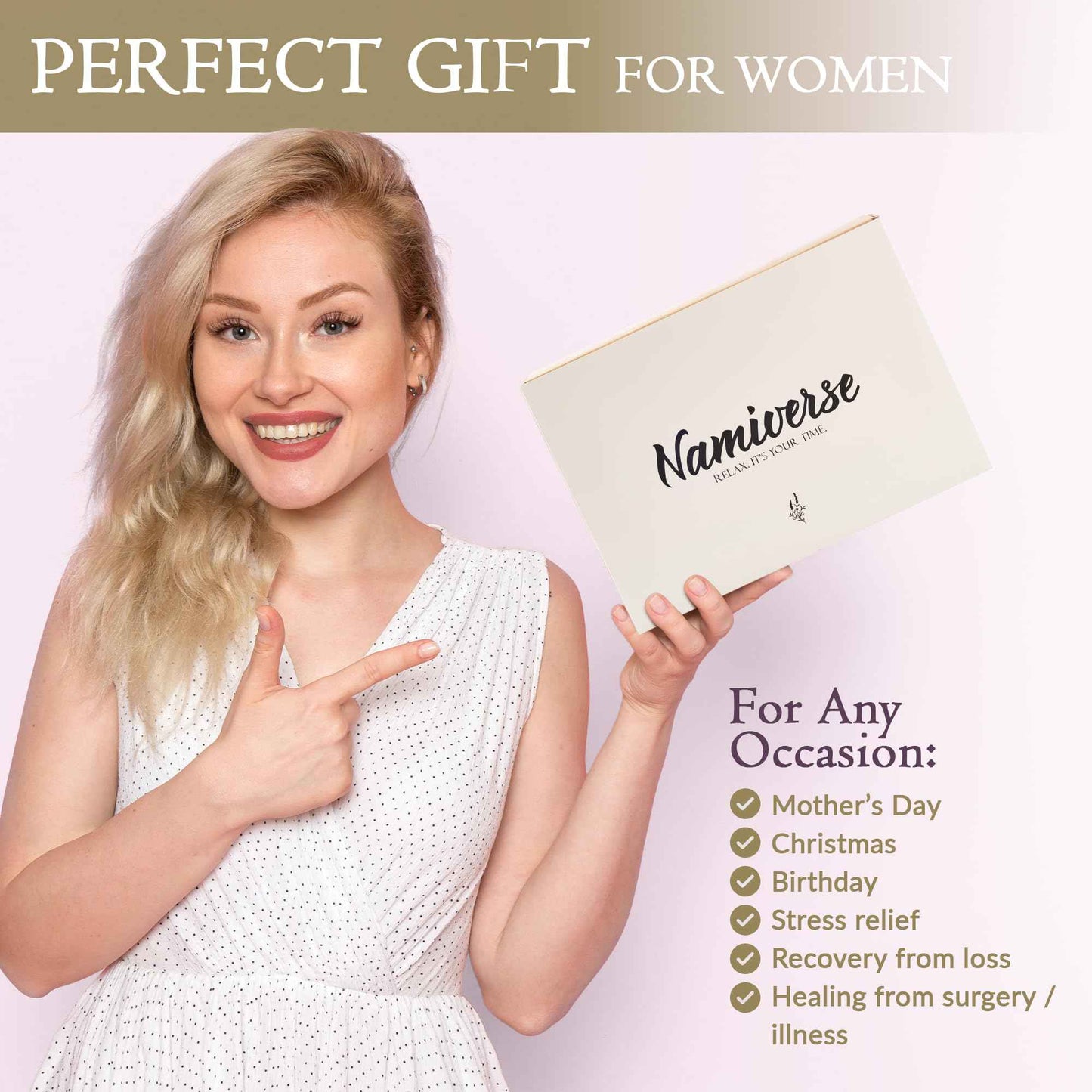 Lavender Spa Gift Baskets for women, Birthday Basket for Female, Mom, Sis, Girlfriend, and Best Friends Baskets for Women- Relaxation Present for female Friend