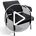 Salon Shampoo Chair Auto Reclining with Thick Cushions