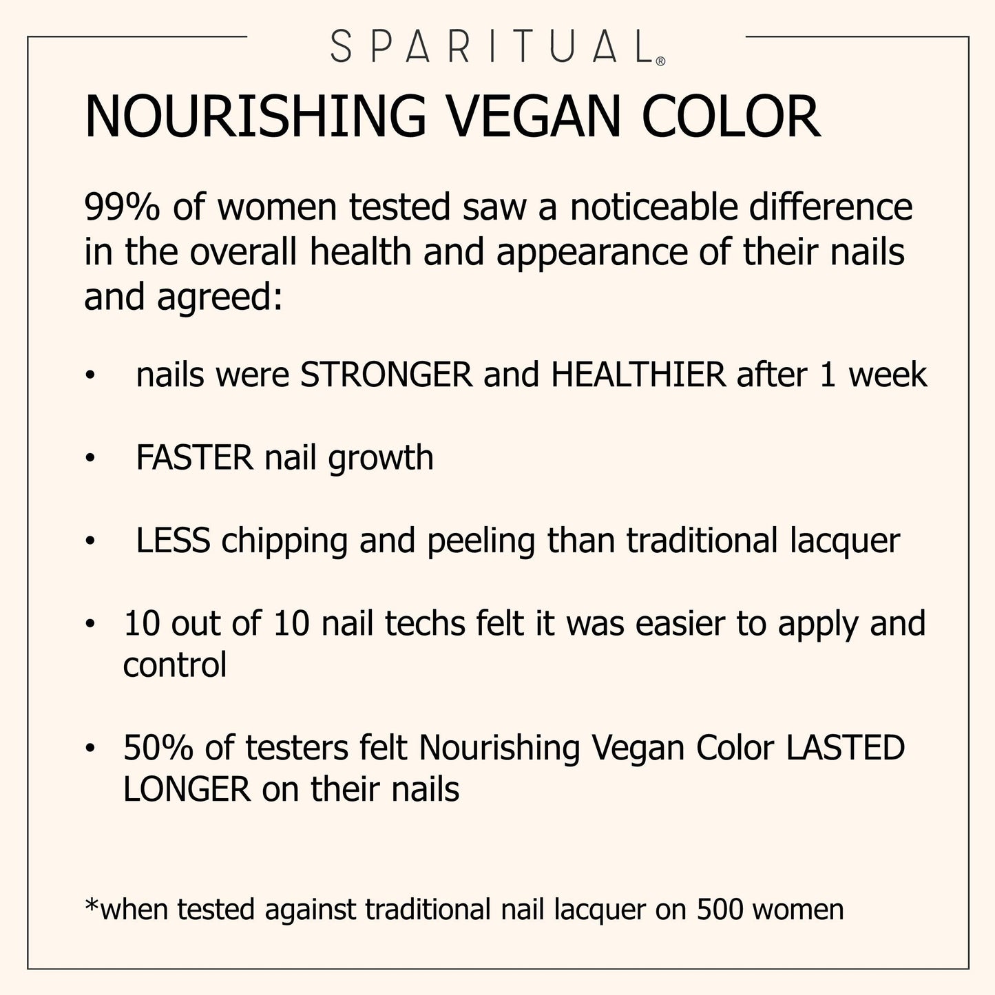 SpaRitual Nourishing Vegan Nail Color | Slow Beauty 0.5 fl oz | One-Step Nail Polish Formula