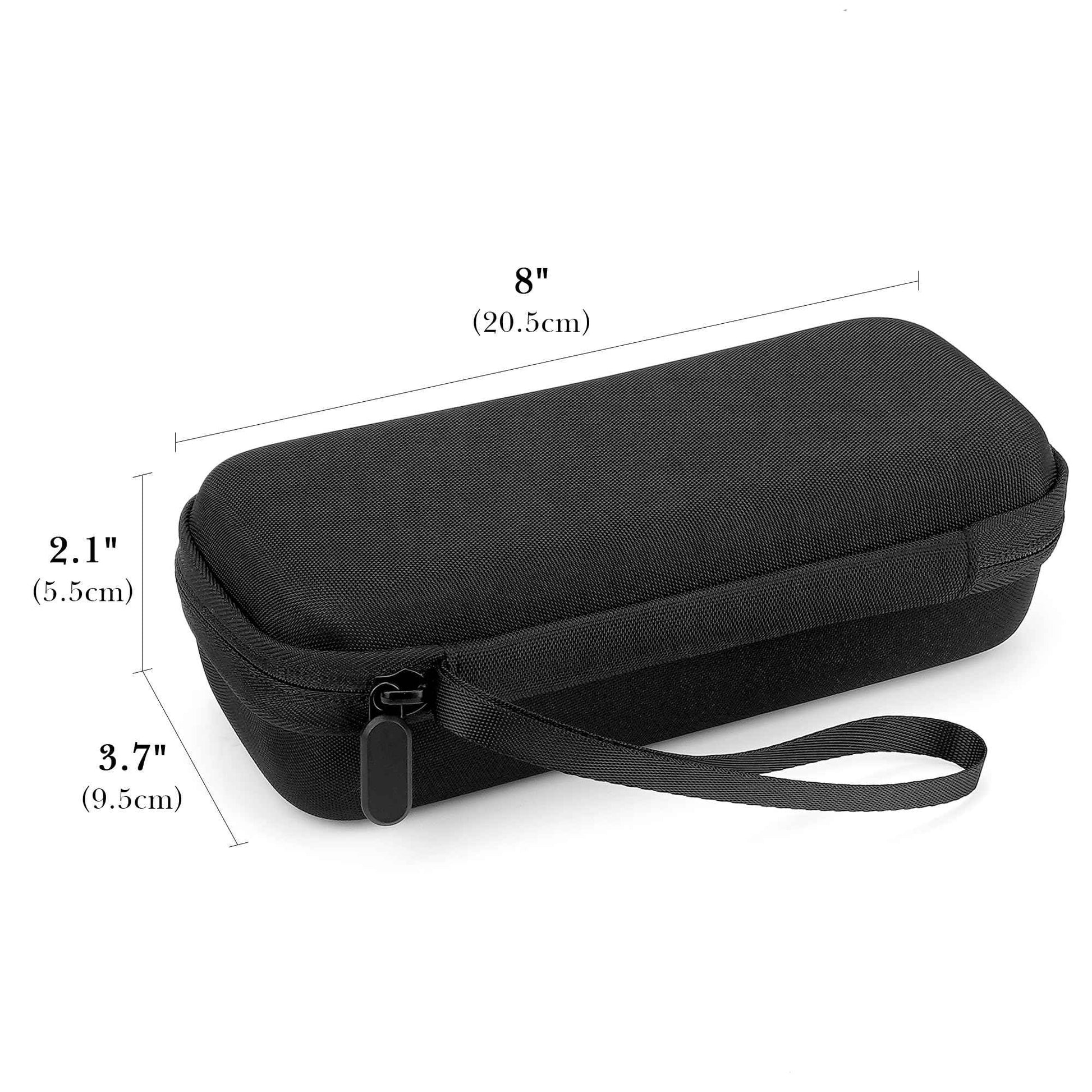 Linkidea Durable Travel Case Compatible with Wahl USA Pro Series 3026018, Manscaper Model 5708, Beard Trimmer Grooming Accessories Organizer, Portable Storage Box (Black)