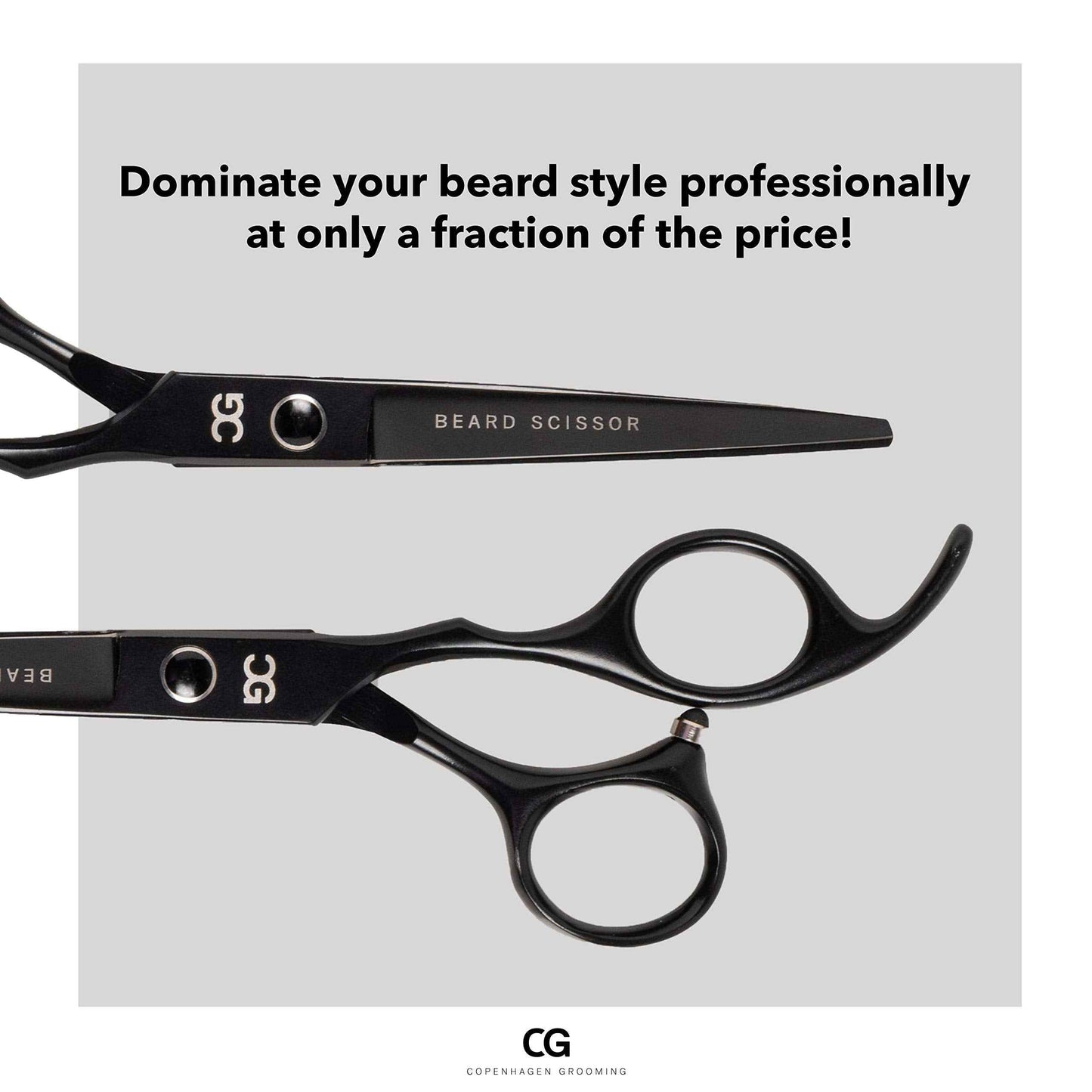 Copenhagen Grooming Beard Scissors - Moustache Scissors for Men