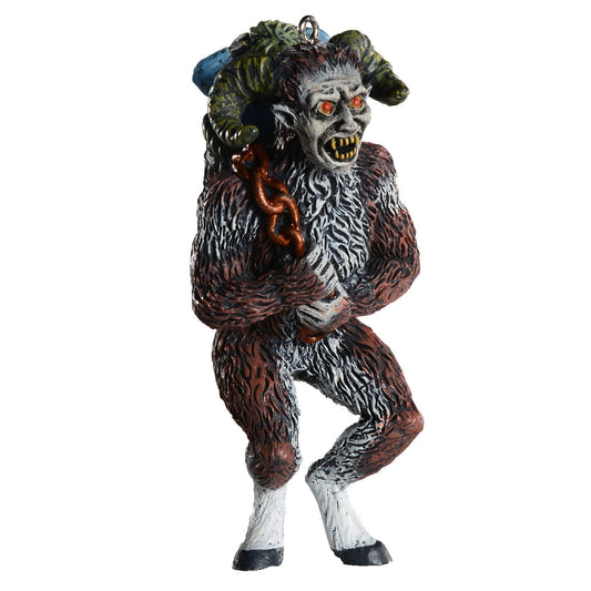 Krampus Horror Ornament - Scary Prop and Decoration for Halloween, Christmas, Parties and Events - By HorrorNaments