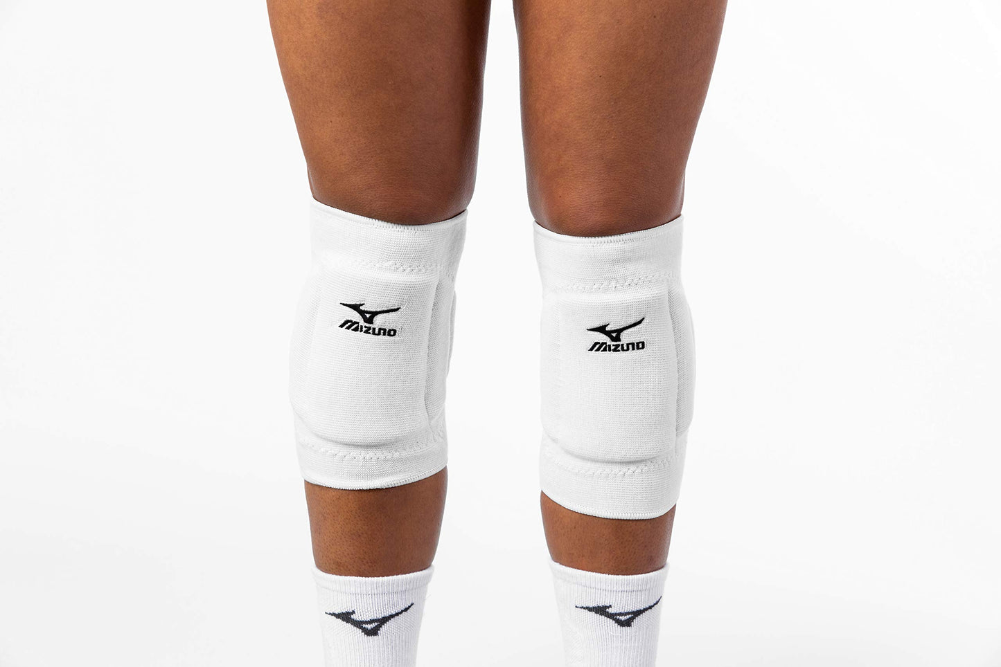 Mizuno T10 Plus Kneepad, ADULT Volleyball Kneepad, Adult - White, One Size, 480121.0000.10.ONE