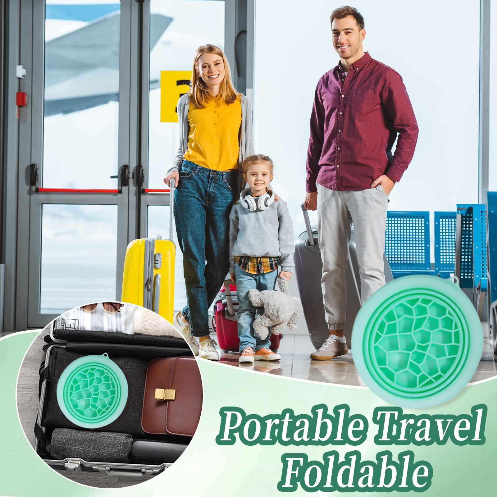 Silicone Face Bowl for Ice: Facial Ice Bath Built-In Icetray,Portable Collapsible Ice Facial Basin for Sunburn Recovery,Reduces Puffiness,Sensitive Skin,Skin Calming Tool,Gifts for Skincare Lovers