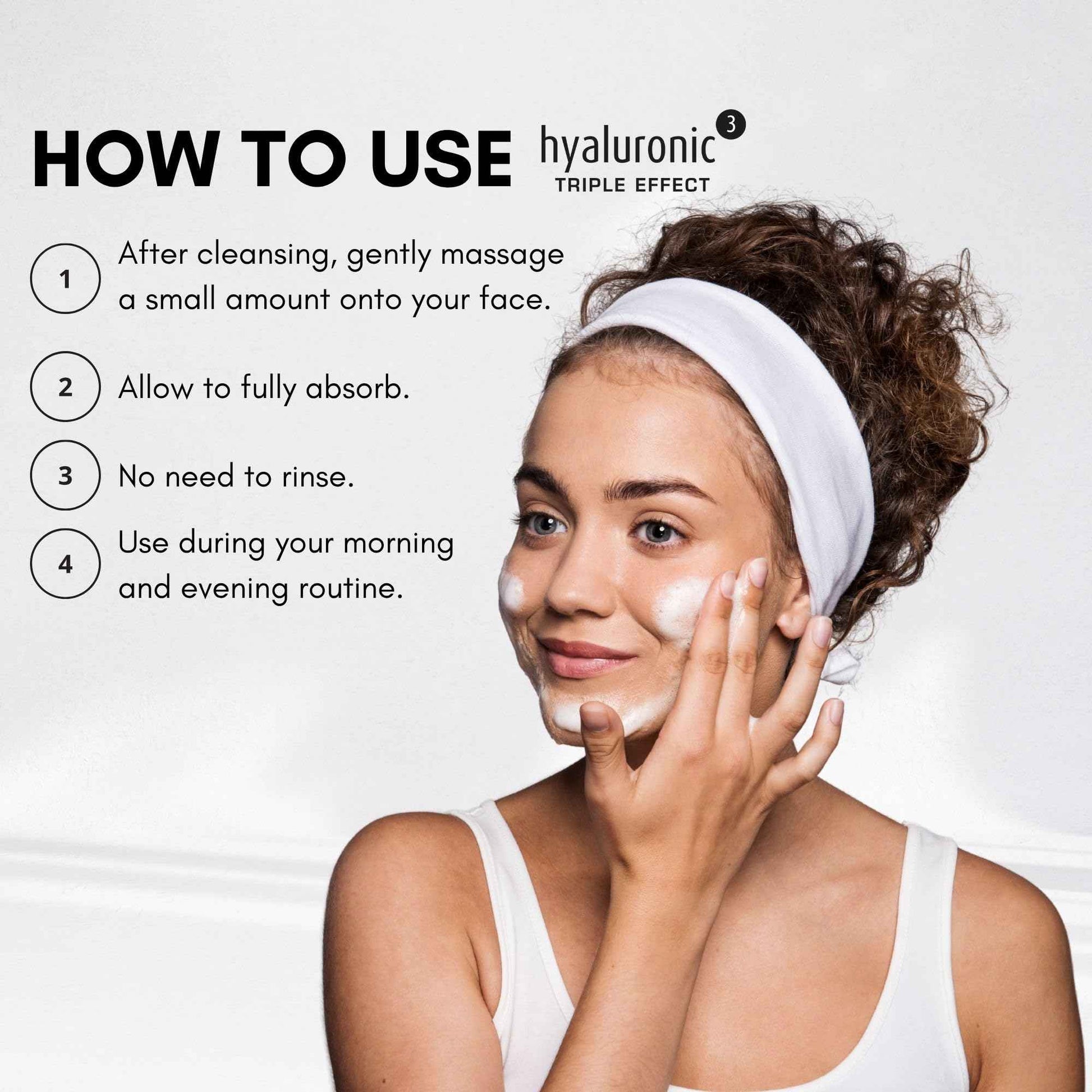 être belle Hyaluronic Triple Effect Tonic Mousse, Skin Care for Women, Hydrating Toner Foam, Made with Hyaluronic Acid, Witch Hazel & Kiwi Extract for All Skin Types, 100 mL