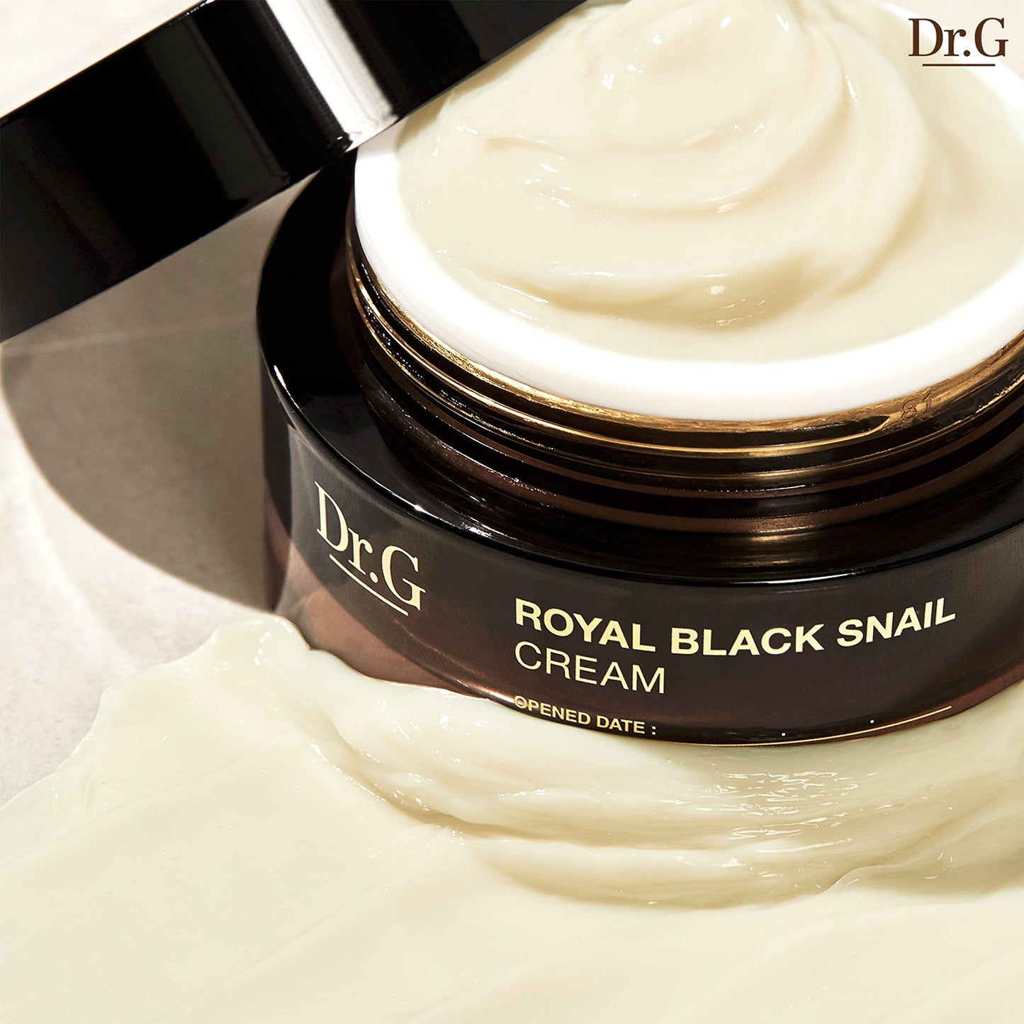 Dr. G Royal Black Snail Cream, 50ml - Korean Moisturizer, Snail Mucin Moisturizer, Korean Skin Care Moisturizer, Korean Face Moisturizer Korean, Moisturizer Face Cream Korean, Kbeauty, K Beauty