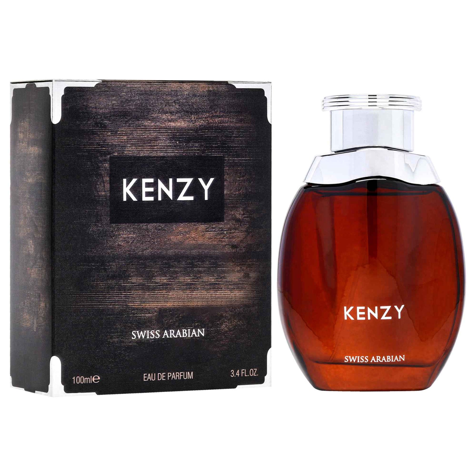 Swiss Arabian Kenzy - Luxury Products From Dubai - Long Lasting, Addictive Personal EDP Spray Fragrance - Seductive Signature Aroma - 3.4 Oz