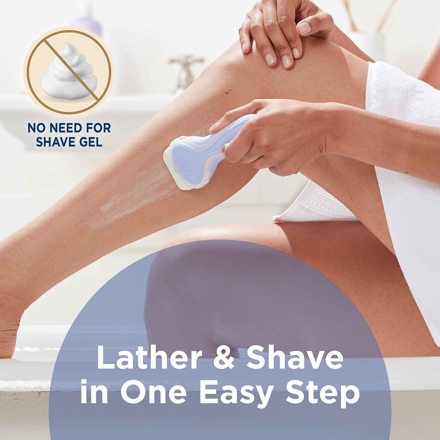 Schick Intuition Pure Nourishment Razor Refills, Sensitive Skin Razor with Aloe, 8 Count Refills & 1 Razor with 2 Refills