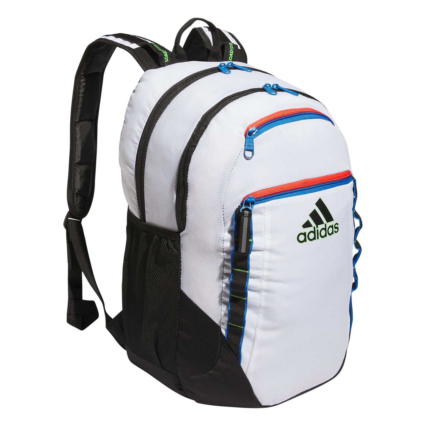 adidas Excel 6 Backpack, White/Bright Royal Blue/Black, One Size