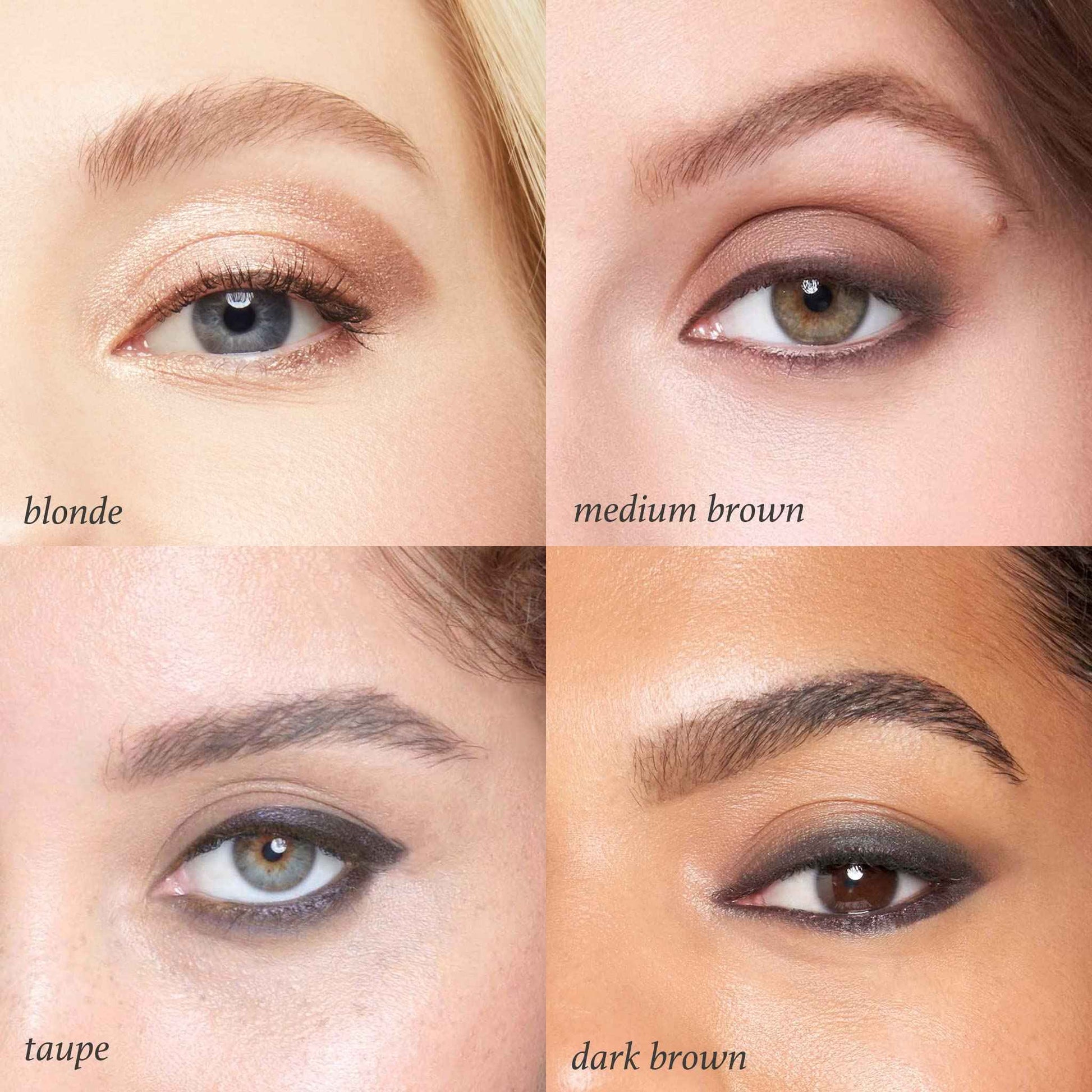Julep Brow 101-2-in-1 Eyebrow Pencil and Tinted Brow Gel - Taupe - Waterproof - All Day Hold - Fill Define and Shape Brows + Length Matters Buildable Lengthening Lash Mascara Black