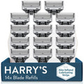 Harry's Razor Blades for Men - 14 Count - Premium Razor Blade Refill Cartridges