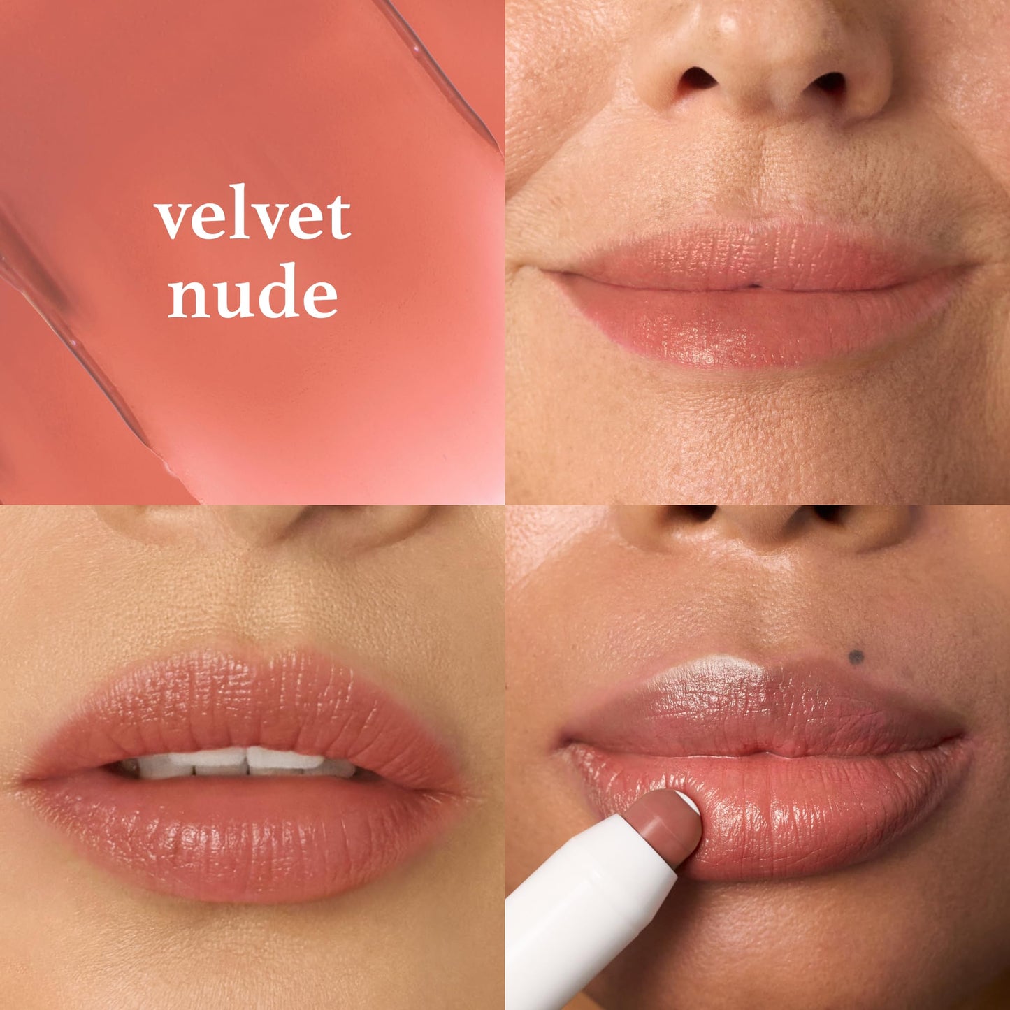 Julep It's Balm: Tinted Lip Balm + Buildable Lip Color -Velvet Nude - Natural Gloss Finish - Hydrating Vitamin E Core - Vegan